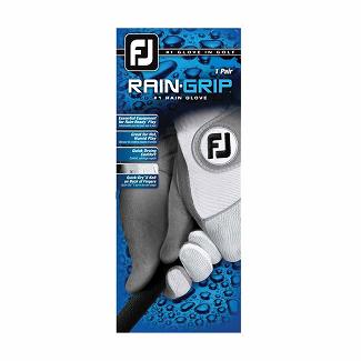 Men's Footjoy RainGrip Golf Gloves White/Grey NZ-240108